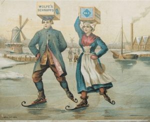 Worlds Columbian Exposition Wolfe's Schiedem Aromatic Schnapps ad