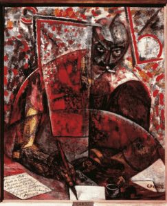 Portrait of Filippo Tommaso Marinetti