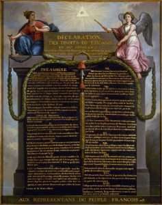 Declaration of the Rights of Man and of the Citizen proposed to the Estates-General by Lafayette