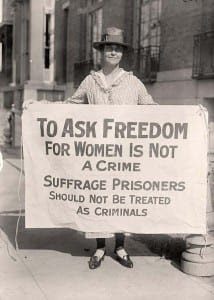Night of Terror Protester