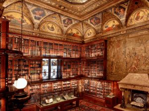 Harry Siddons Mowbray’s Renaissance murals at J.P. Morgan’s Library on Madison Avenue